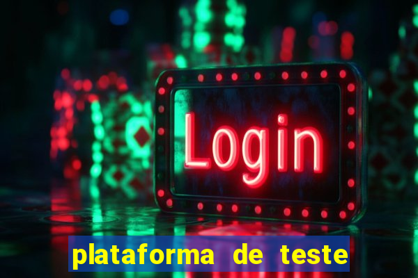 plataforma de teste pg demo